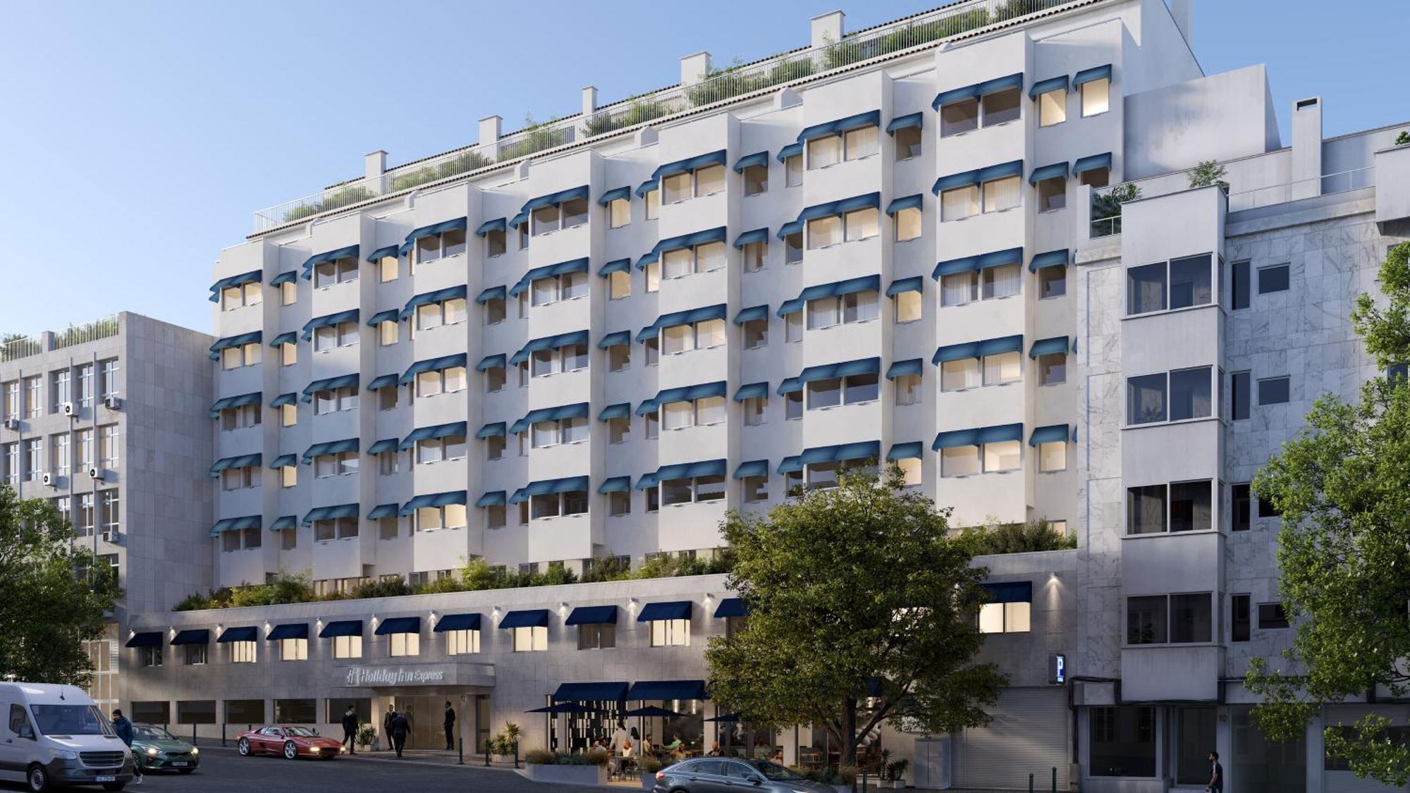 Holiday Inn Express & Suites Lisbon - Principe Real By Ihg Exterior foto