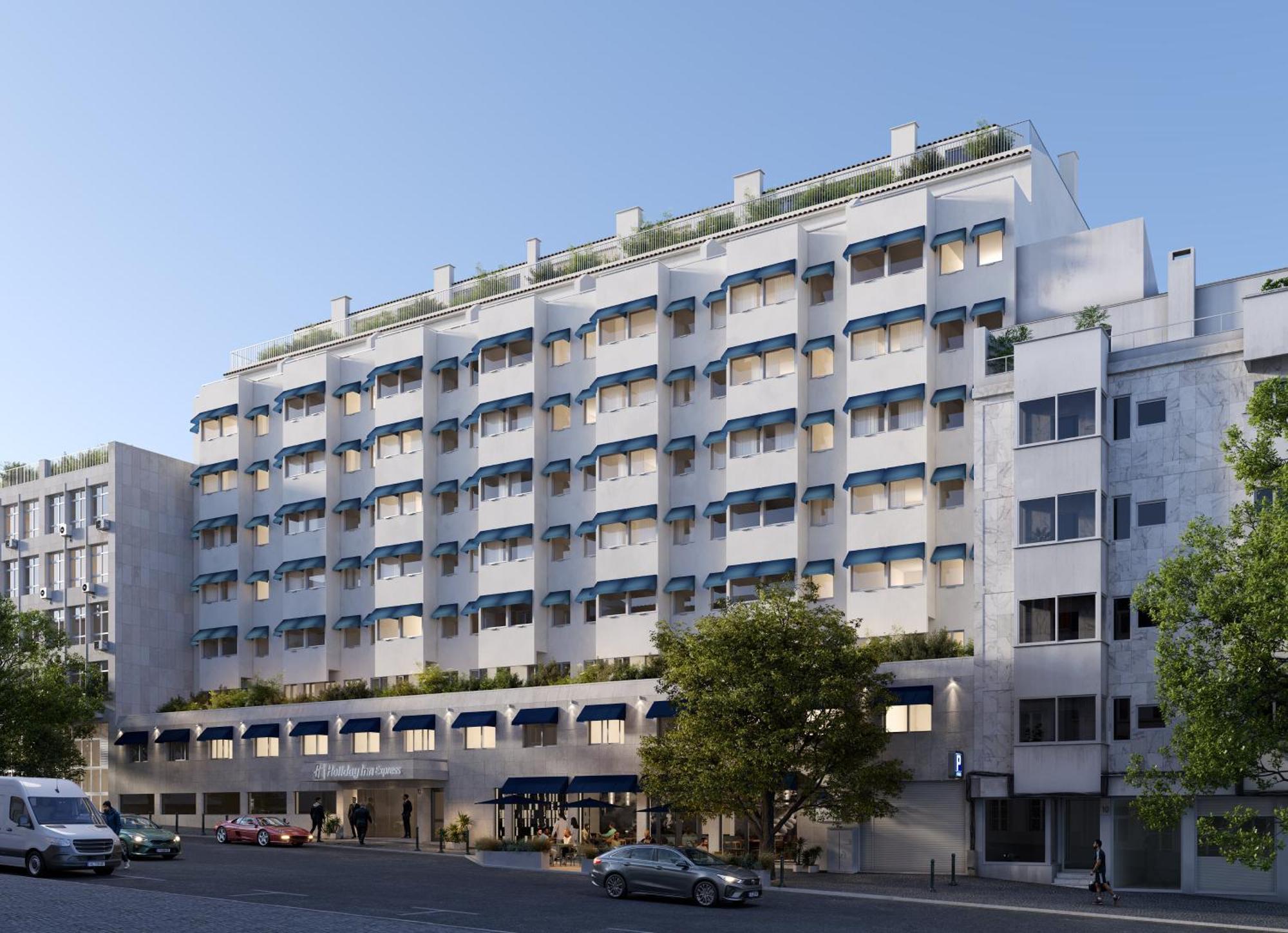 Holiday Inn Express & Suites Lisbon - Principe Real By Ihg Exterior foto